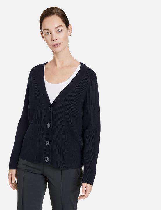 Produktbild Gerry Weber EDITION Jacke Strick Strickjacke mit Struktur-Strick (38)