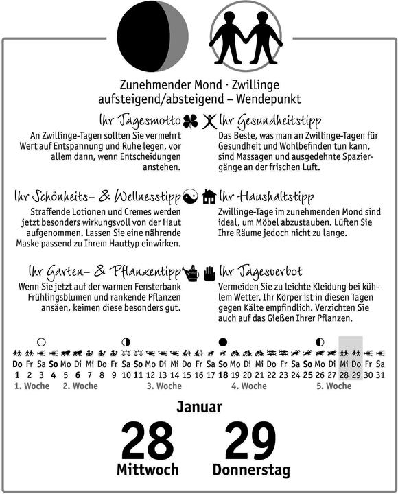 Produktbild Der Mond 2026 - Tagesabreisskalender (Harter Einband, Deutsch)