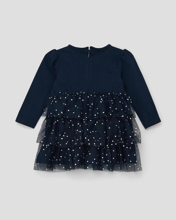 Image du produit s.Oliver Kleid Jerseykleid mit Mesh-Volants (86)