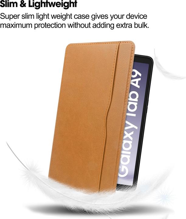 Produktbild Lobwerk Tablet Hülle für Samsung Galaxy Tab A9 2023 X110 X115 X117 8.7 Zoll Slim Case Etui mit Standfunktion (Samsung Galaxy Tab A9)