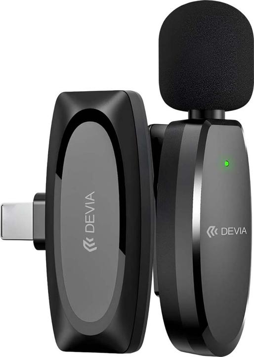 Produktbild Devia microphone for smartfon Kintone USB-C black