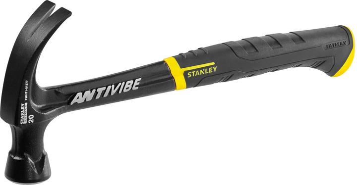 Image du produit Stanley FatMax Antivibe marteau à griffes courbé (poids de la tête 567 g, longueur 340 mm, poignée souple, S (567 g)