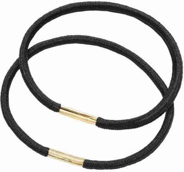 Immagine prodotto Caso Eurostil Elastici per capelli neri piccoli 1 unità (Elastico per capelli)