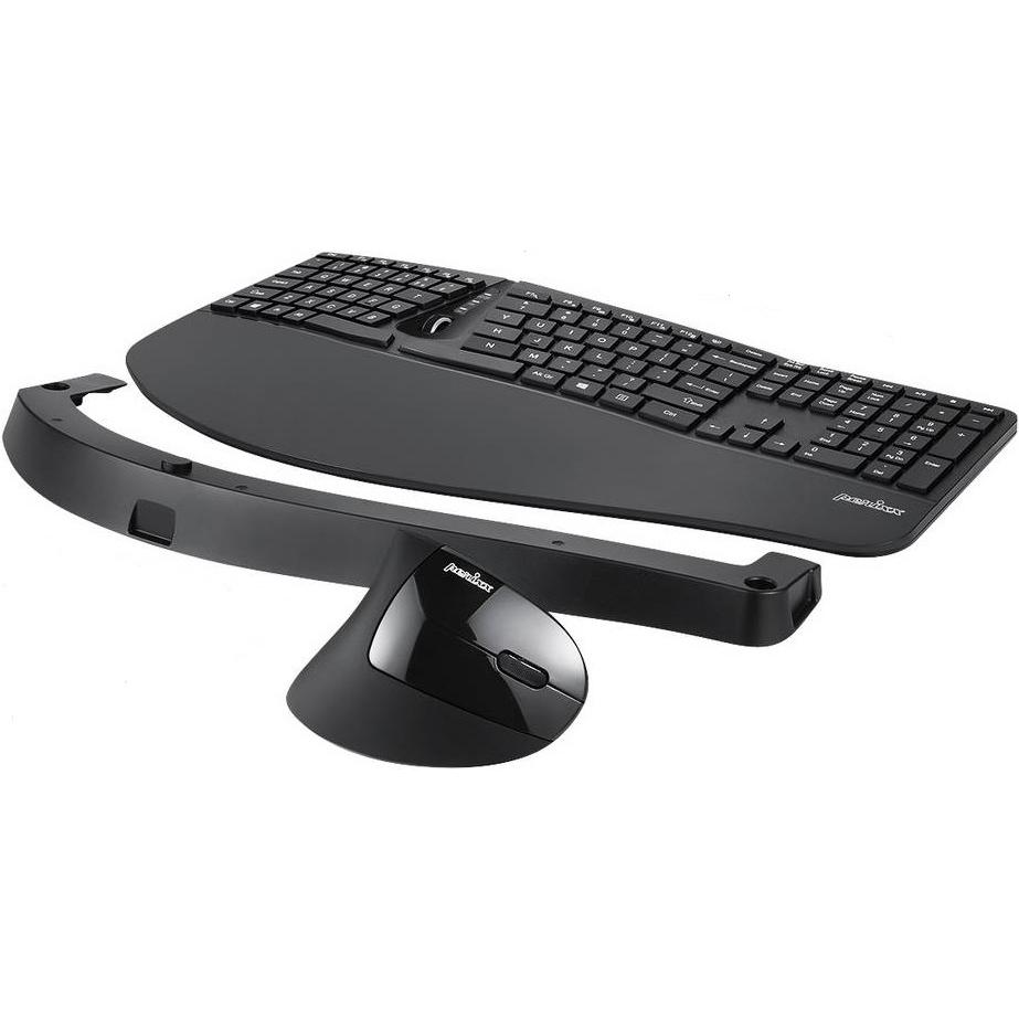 Thumbnail - Perixx Periduo 605B (DE, Kabellos), Tastatur, Schwarz
