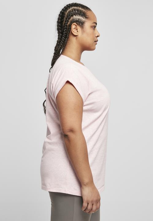 Image du produit Urban Classics Ladies Color Melange Extended Shoulder Tee (L)