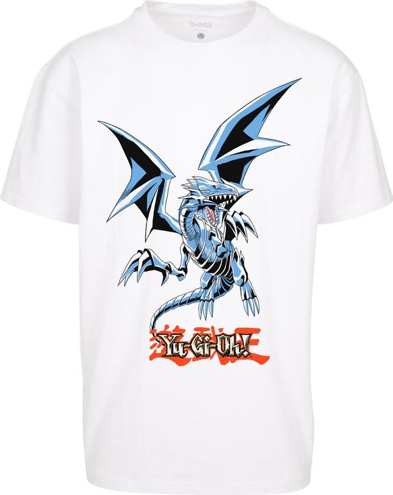 Immagine prodotto Urban Classics Yu-Ghi-Oh Occhi Blu Drago Bianco Maglietta oversize pesante - 91517 (4XL)
