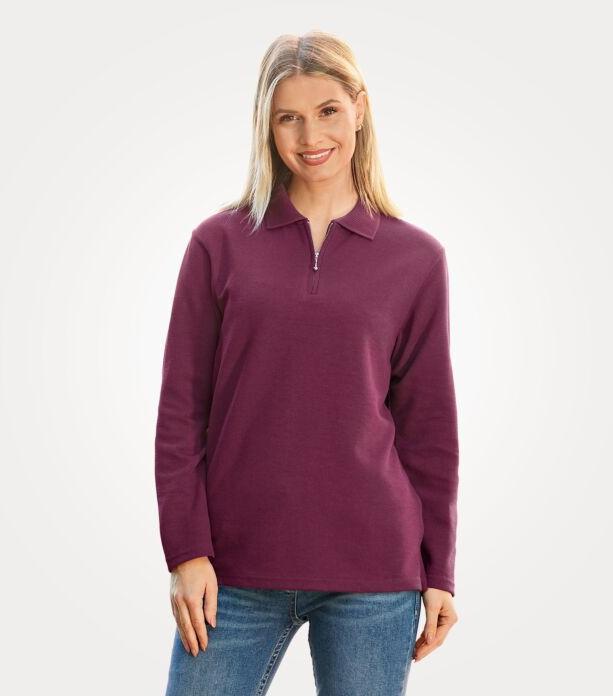 Image du produit Beverly Sweat-shirt, col polo, glissière (M)