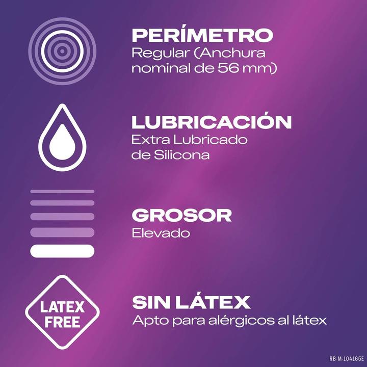 Actual product image Durex Condoms Without Latex 12-Units (12 pcs.)