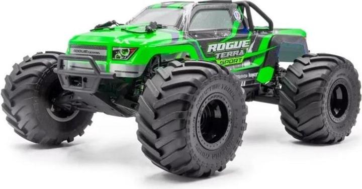 Hobbytech Monster Truck Rogue Terra Brushless Blau, ARTR, 1:10 (RTR Ready-to-Run)