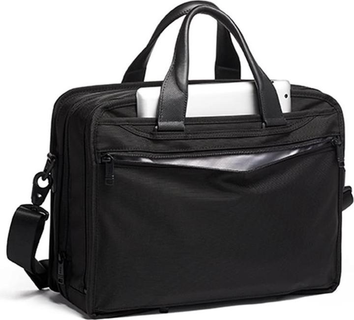 Actual product image Tumi Alpha 3 Expandable Organizer Laptop Brief