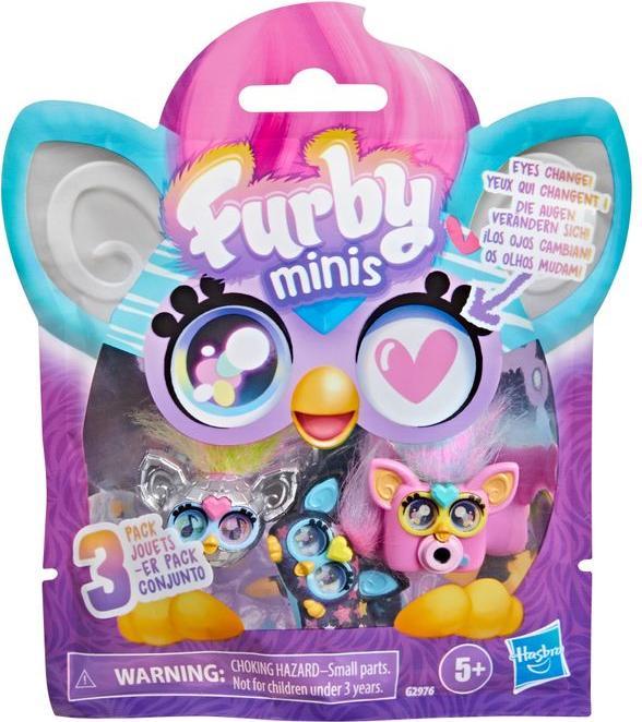 Furby HAS FUR blind bag Minis 3-pack