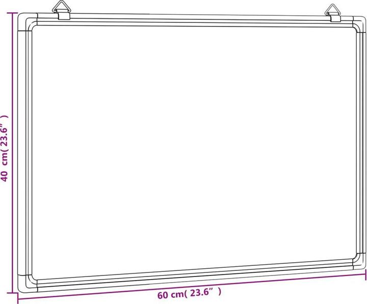Image du produit vidaXL Whiteboard (60 x 40 cm)