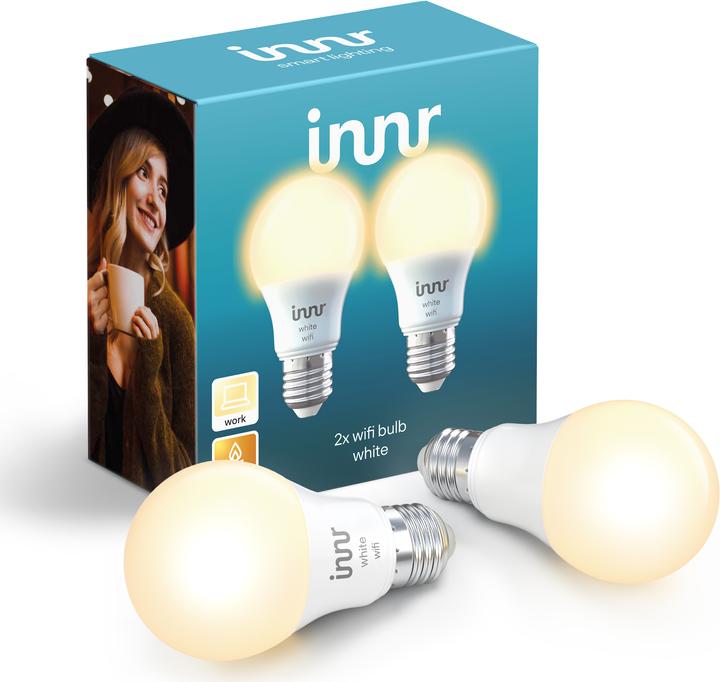 Produktbild Innr Smart Bulb WRB 765-2 white (Wifi) 2-pack (E27, 806 lm, 2x)
