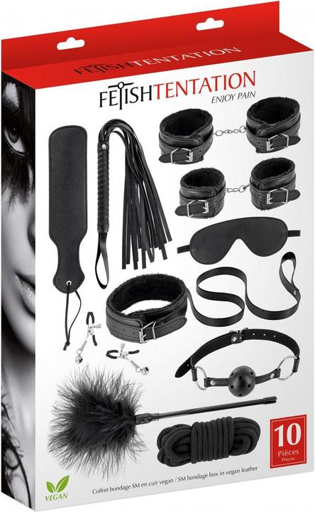 Actual product image Fetish Tentation BDSM-KIT 10-PIECE