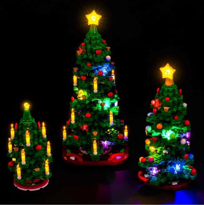 Actual product image Light my bricks LEGO Christmas Tree #40573 Light Kit