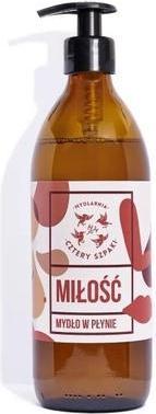 Mydlarnia Cztery Szpaki $MYDŁO W PŁYNIE MIŁOŚĆ 500ML (Flüssigseife, 500 ml)