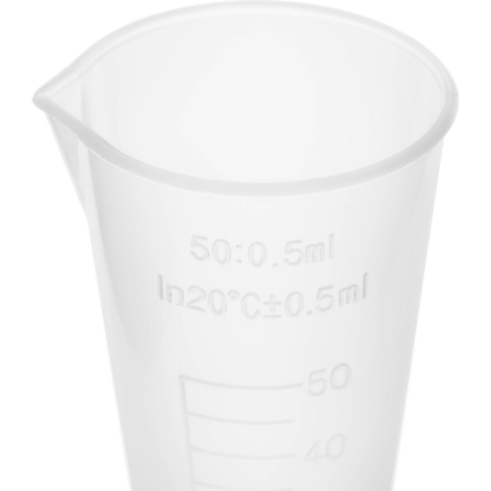 Thumbnail - Steinberg, Laborbedarf, Messbecher Kunststoff Messzylinder Dosierhilfe Labormessbecher 50 ml 10 Stück