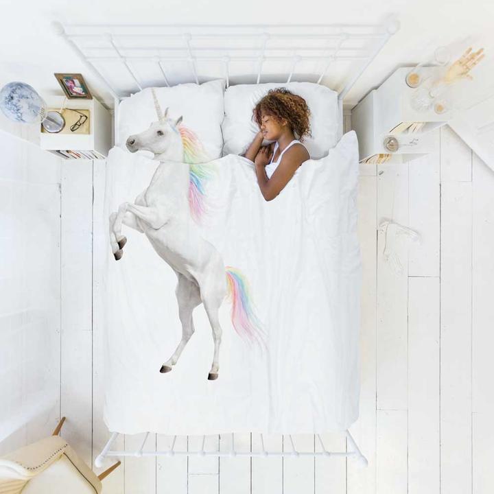Image du produit Snurk Parure de lit Licorne 135 x 200
