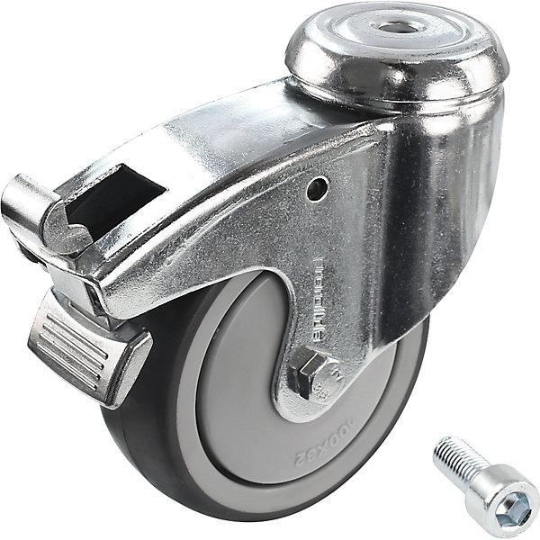 Proroll Gummireifen, thermoplastisch, mit Gewindestift