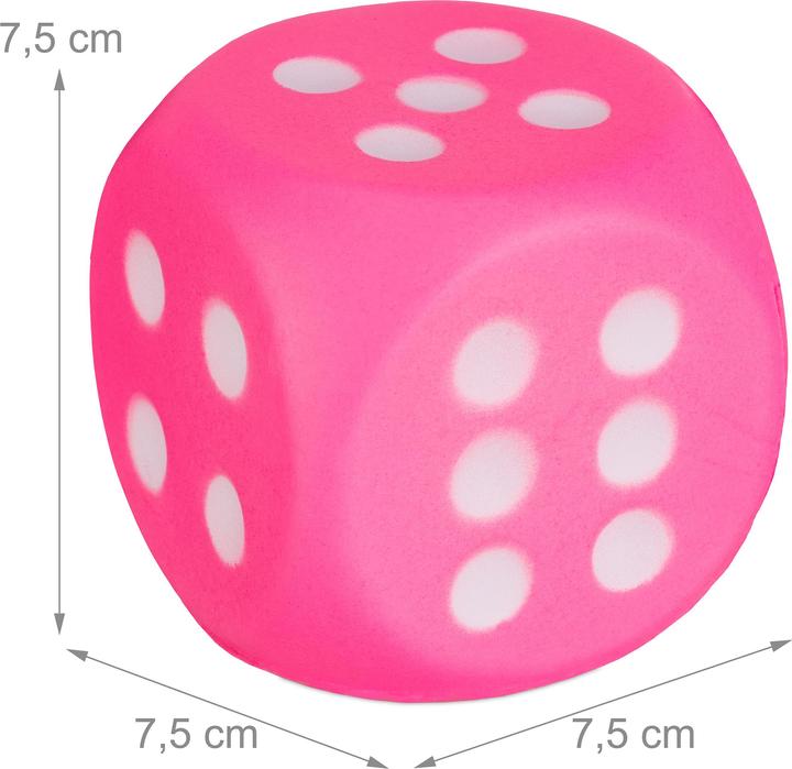 Actual product image Relaxdays 6x Foam Dices