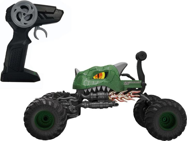 Actual product image Lexibook CROSSLANDER Dino - Remote controlled vehicle, rechargeable, high front axle, light effects