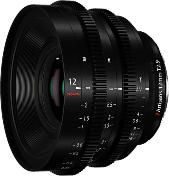 Image du produit 7artisans Focale fixe 12mm T/2.9 - MFT (Micro Four Thirds, APS-C / DX)