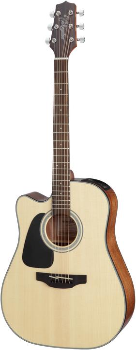 Takamine Acoustic guitar, G-series, GD30CE LH NAT, dreadnought/C, left-handed (Western guitar, Mahogany, Ovangkol)