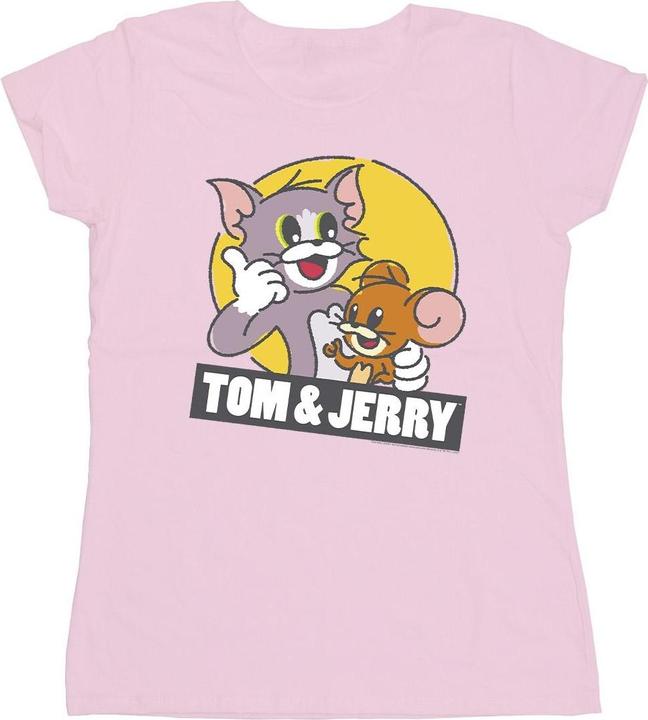 Immagine prodotto Tom & Jerry Sketch Logo Maglietta Donna (M)