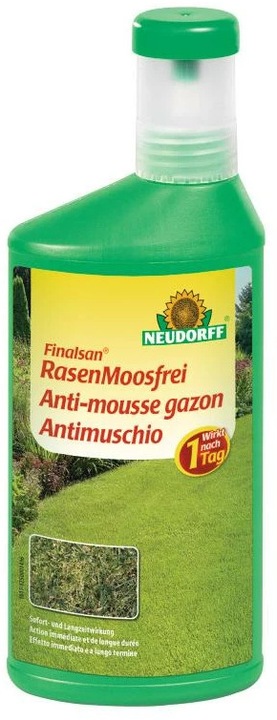 Immagine prodotto Neudorff Diserbante Finalsan Concentrato senza muschio per prati, 500 ml (Muschi e alghe)