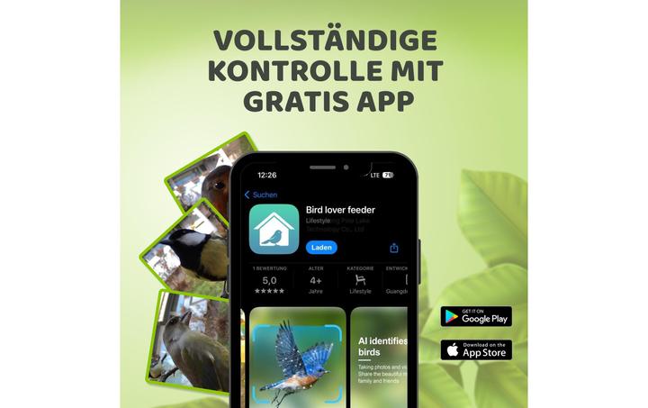 Immagine prodotto Sanilu Clean Vogelfutterhaus mit Kamera