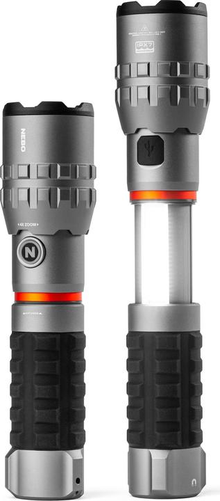 Produktbild Nebo Slyde King 4K lommelygte (natralock) (21 cm, 4000 lm)