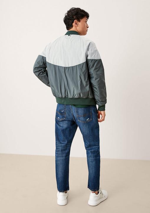 Actual product image s.Oliver Outdoor-Jacke Bomberjacke mit Colourblocking (L)