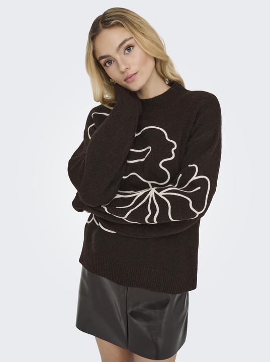 Produktbild JdY Jdyjella L/S Flower Pullover Knt Noos (M)