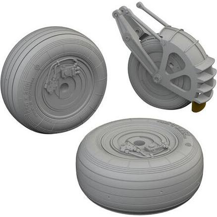 Eduard Su-25 wheels