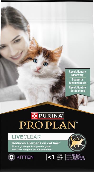 Produktbild Purina ONE PP LIVECLEAR Kttn Truthahn 1,4 kg (Junior, 1 Stk., 1400 g)