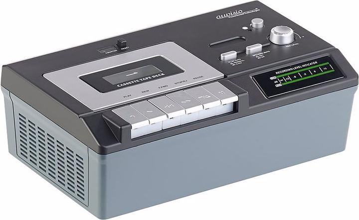 Produktbild Auvisio 2-mal: USB-Kassetten-Player zum Abspielen & Digitalisieren