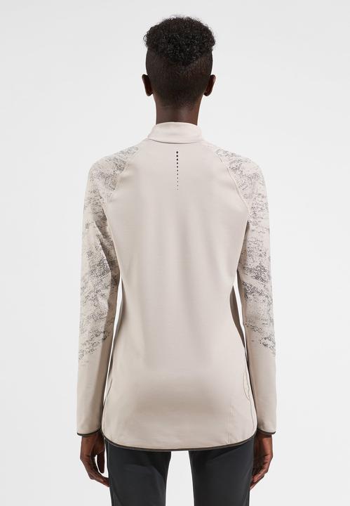 Actual product image Odlo Mid layer 1/2 zip ZEROWEIGHT CERAMIWARM (XL)