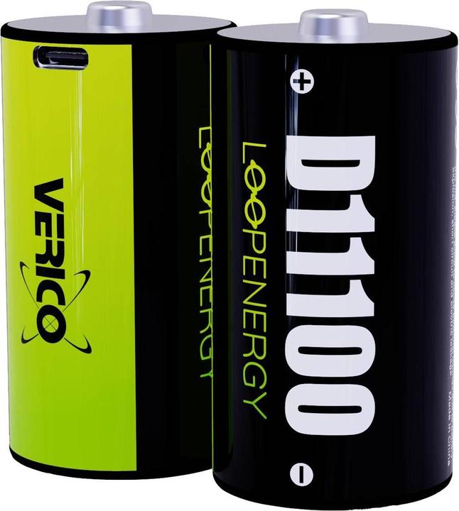 Actual product image Verico LoopEnergy (2 pcs., D, 7400 mAh)