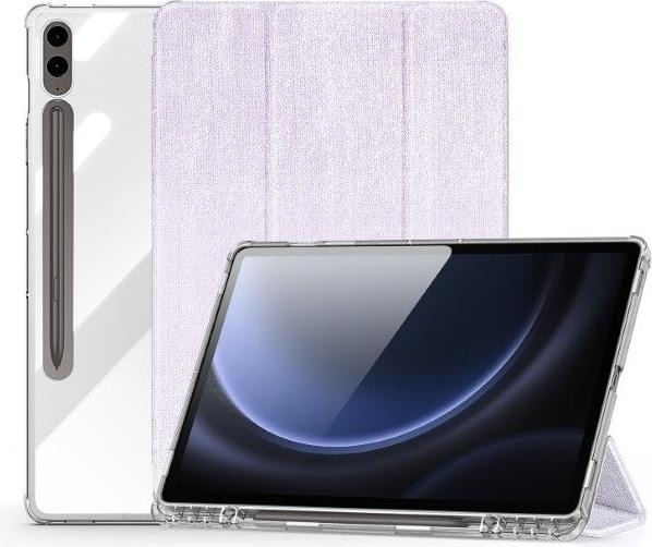 Actual product image Dux Ducis Unid Series Leather Bookcover Cover (Galaxy Tab S9 FE+, Galaxy Tab S10+, Galaxy Tab S9+)
