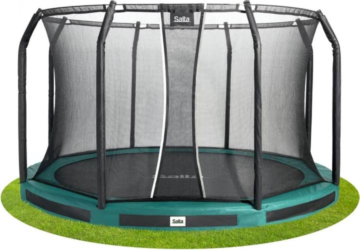 Actual product image Salta Premium Ground - inground trampoline met veiligheidsnet - 366 cm - Groen (366 cm)