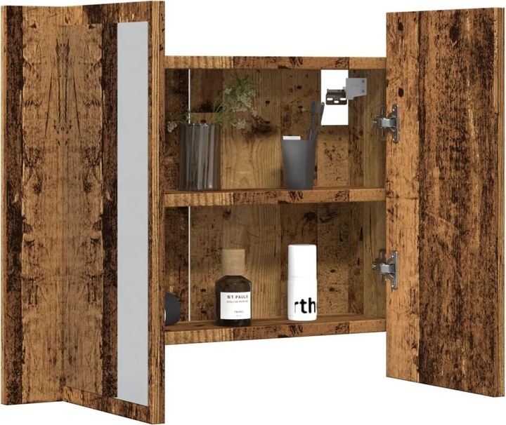 Immagine prodotto VidaXL LED-Spiegelschrank -Optik (60 x 12 x 45 cm)