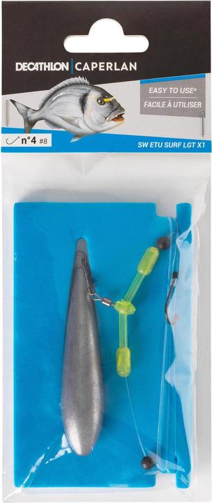 Actual product image Caperlan Leader surf fishing beginner