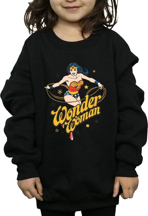 Produktbild Wonder Woman Stars Sweatshirt Mädchen (116)