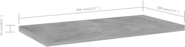 Actual product image vidaXL Marshal (40 x 20 x 1.5 cm)