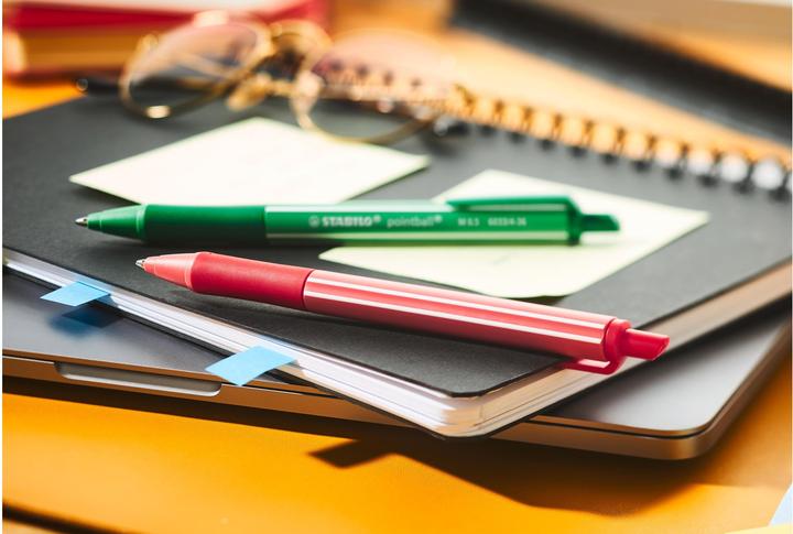 Actual product image STABILO Kugelschreiber Pointball (Rusty red, 1 x)