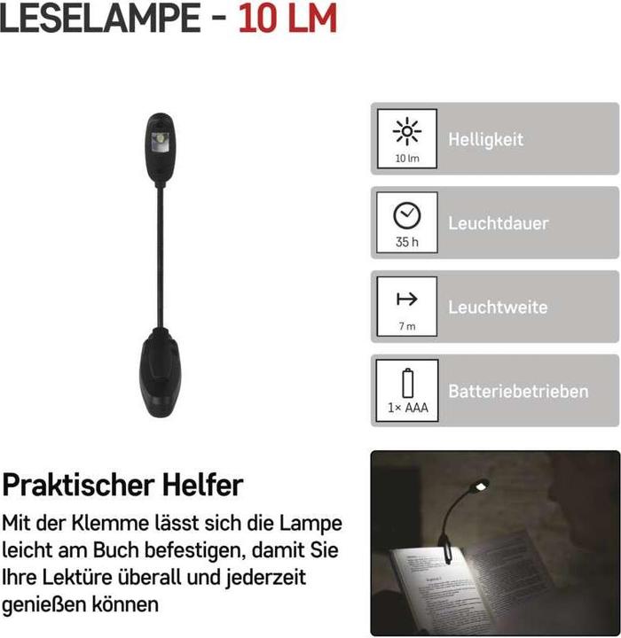 Actual product image Emos Reading lamp (25.90 cm, 10 lm)