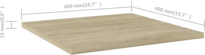 Image du produit vidaXL Étagère murale (40 x 40 x 1,5 cm)