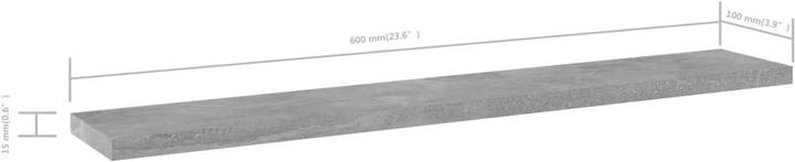 Produktbild vidaXL Marshal (60 x 10 x 1.50 cm)