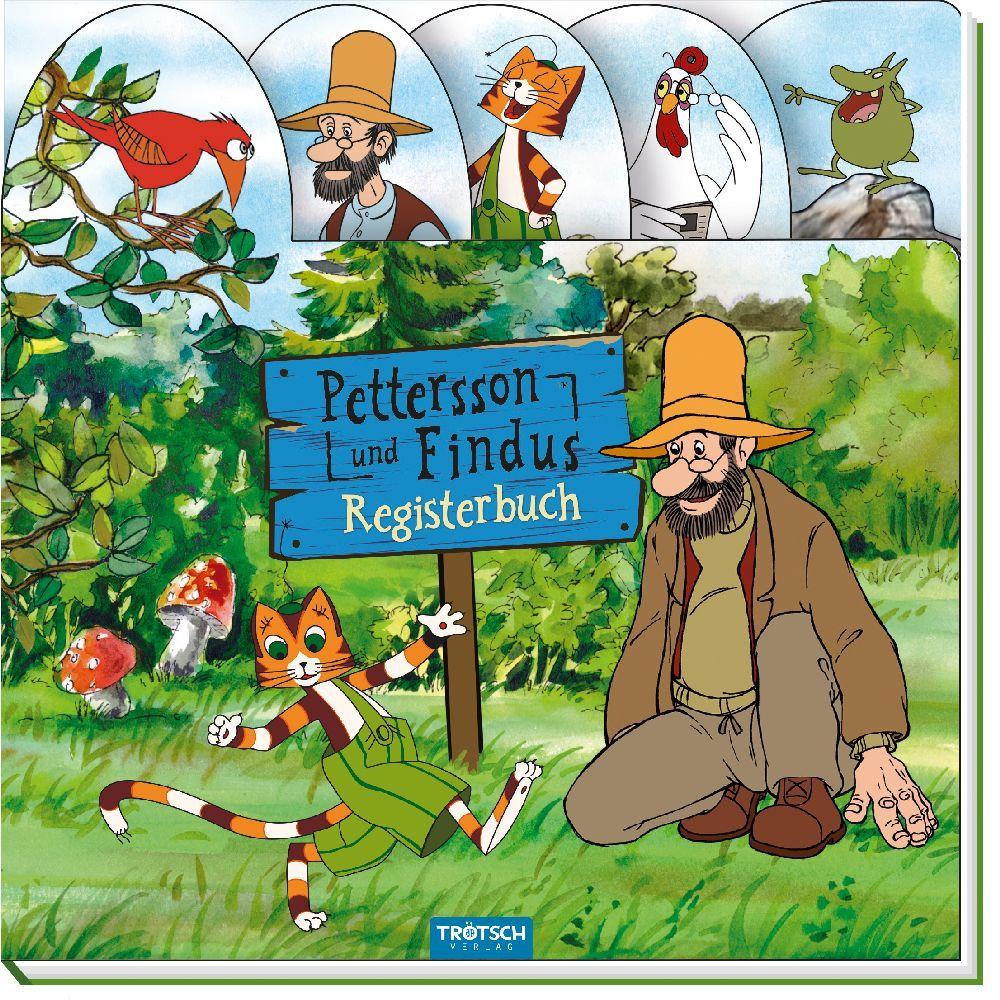Pettersson und Findus Registerbuch mit Klappen, Kinderbücher von Trötsch Verlag GmbH & Co. KG