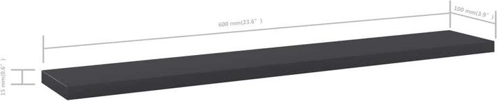 Produktbild vidaXL Marshal (60 x 10 x 1.50 cm)